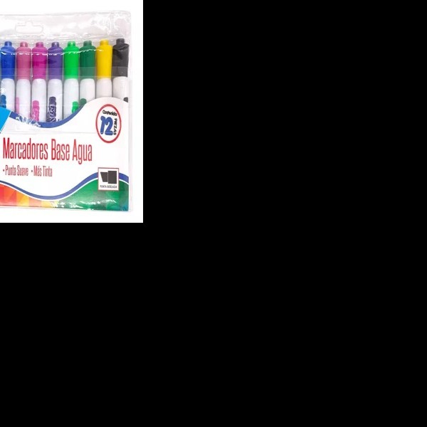 MARCADOR AGUA DELG.P.CONICA BLISTER C12 PZAS JOCAR